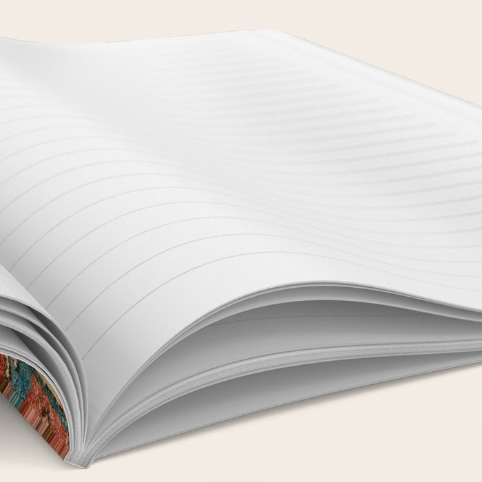 Sarouk Poshti West Persian Rug Print Notebook Gallery Image 2