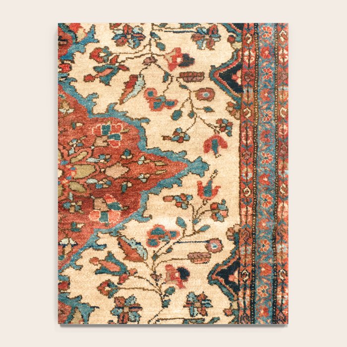 Sarouk Poshti West Persian Rug Print Notebook Gallery Image 4