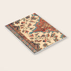 Sarouk Poshti West Persian Rug Print Notebook Gallery Image 3