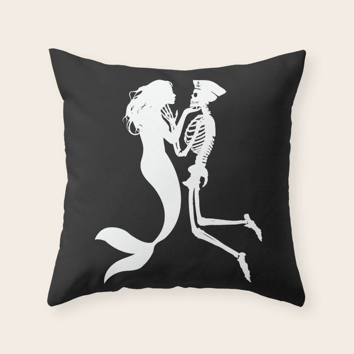 Lethal Love Throw Pillow Gallery Image 1