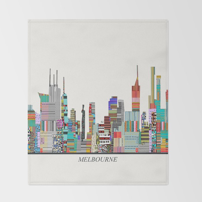 Melbourne Throw Blanket Gallery Image 2