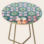 For The Love of Tiles | Moroccan Modern Bohemian Décor | Exotic Travel Watercolor Painting Side Table Gallery Image 2