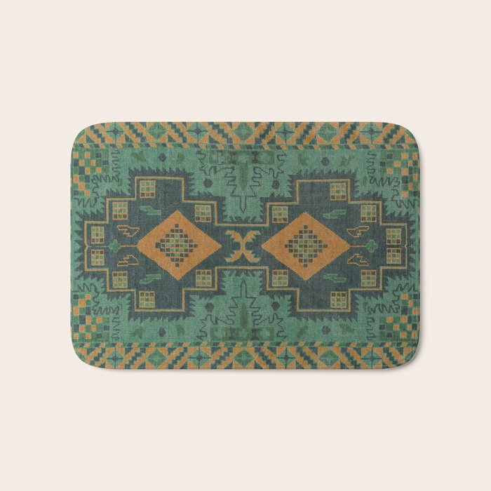 Bohemian Artwork Bath Mat Gallery Image 1