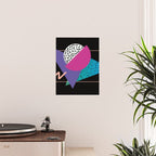 Memphis pattern 39 - 80s / 90s Retro Poster Gallery Image 2