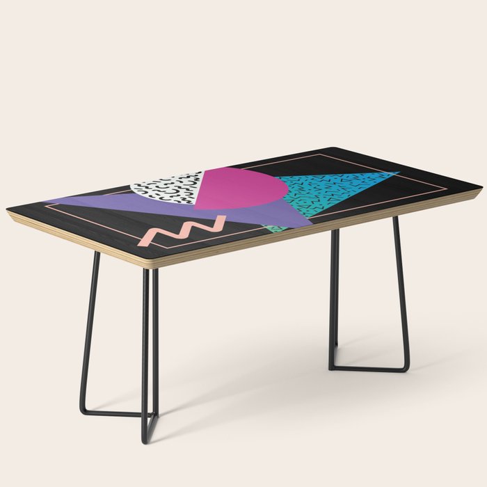 Memphis pattern 39 - 80s / 90s Retro Coffee Table Gallery Image 1
