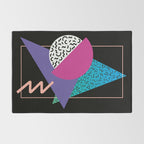 Memphis pattern 39 - 80s / 90s Retro Rug Gallery Image 2