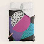 Memphis pattern 39 - 80s / 90s Retro Comforter Gallery Image 6