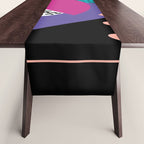Memphis pattern 39 - 80s / 90s Retro Table Runner Gallery Image 1