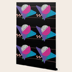 Memphis pattern 39 - 80s / 90s Retro Wallpaper Gallery Image 2