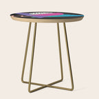 Memphis pattern 39 - 80s / 90s Retro Side Table Gallery Image 1