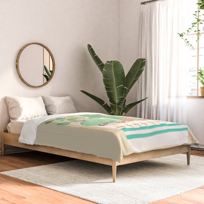 Desert planter Comforter Gallery Image 2