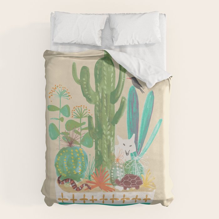 Desert planter Duvet Cover Gallery Image 1