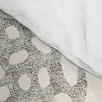 Monochrome Abstract Shapes #2 Comforter Gallery Image 4