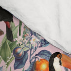 Tucan Garden #pattern #illustration Comforter Gallery Image 4