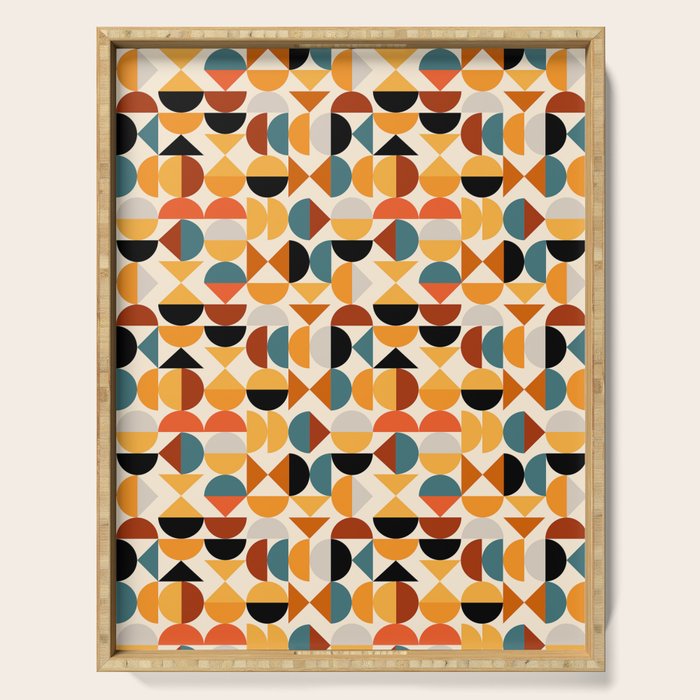 Geo Retro - Mid Century Mix Serving Tray Gallery Image 1