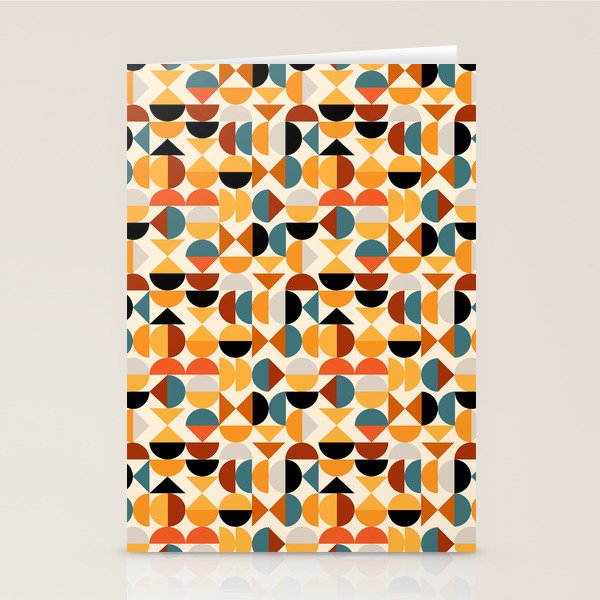 Geo Retro - Mid Century Mix Stationery Card Gallery Image 2