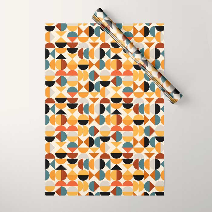 Geo Retro - Mid Century Mix Wrapping Paper Gallery Image 1