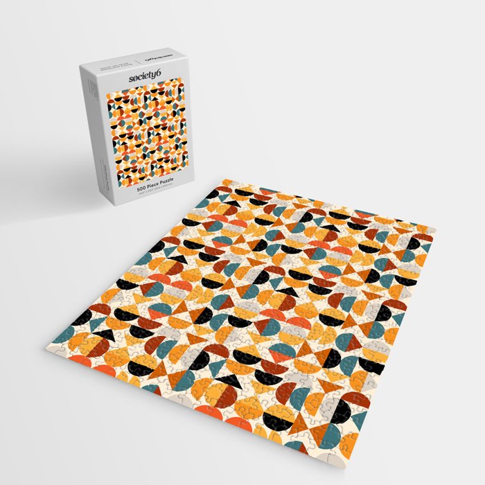 Geo Retro - Mid Century Mix Jigsaw Puzzle Gallery Image 2