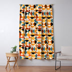Geo Retro - Mid Century Mix Window Curtain Gallery Image 5