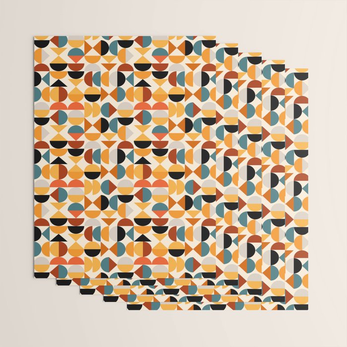 Geo Retro - Mid Century Mix Wrapping Paper Gallery Image 3