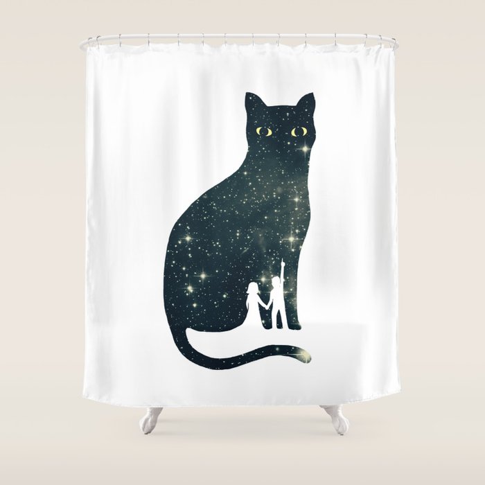 4 Moons Shower Curtain Gallery Image 1
