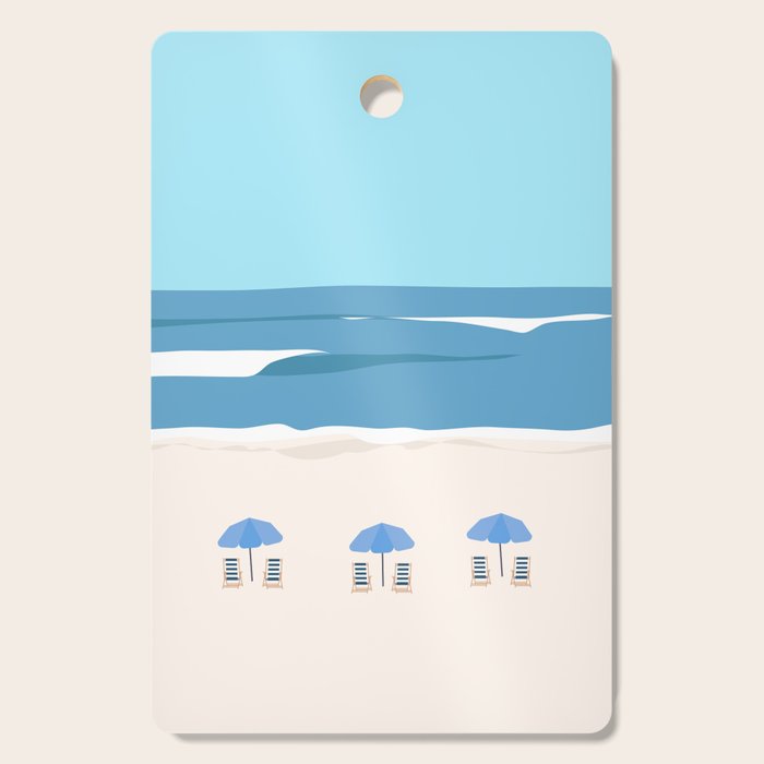 Hilton Head Island Summer Cutting Board Gallery Image 1