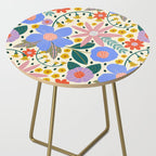 Pure Joy - colorful Floral  Side Table Gallery Image 2
