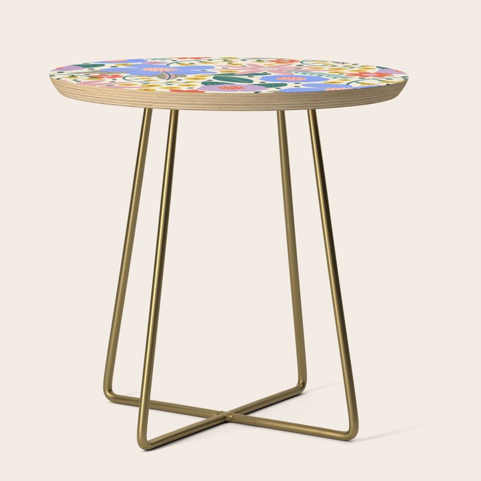 Pure Joy - colorful Floral  Side Table Gallery Image 1