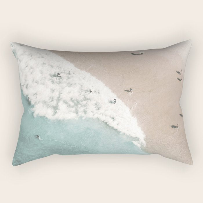 Beach Day Rectangular Pillow Gallery Image 1