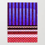 Colors Abstract Geometric Vector Art Poster Gallery Image 4