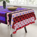 Colors Abstract Geometric Vector Art Tablecloth Gallery Image 3