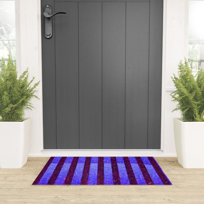 Colors Abstract Geometric Vector Art Welcome Mat Gallery Image 3