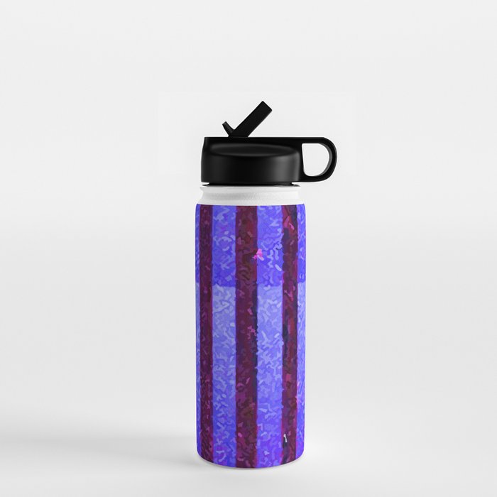 Colors Abstract Geometric Vector Art Water Bottle Gallery Image 1