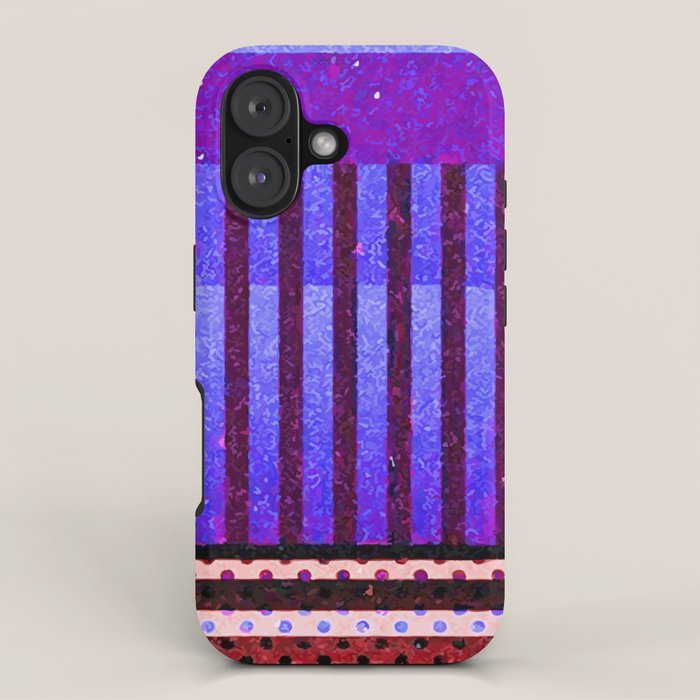 Colors Abstract Geometric Vector Art iPhone Case Gallery Image 1