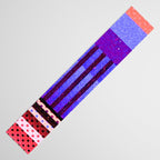 Colors Abstract Geometric Vector Art Table Runner Gallery Image 3