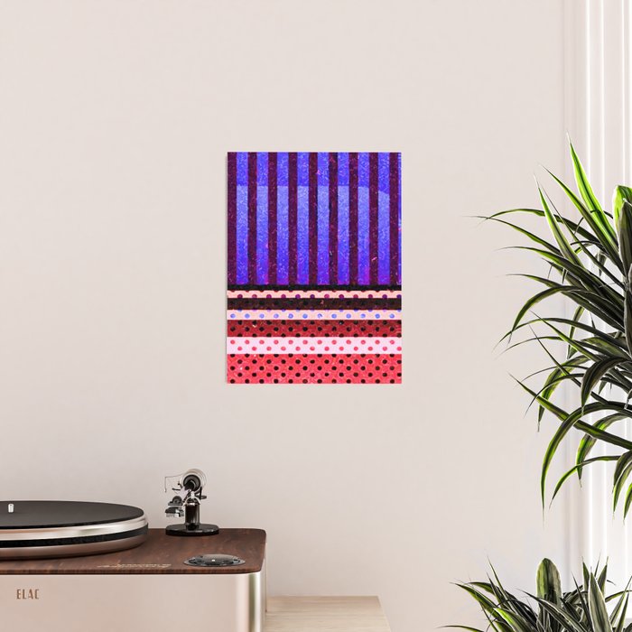 Colors Abstract Geometric Vector Art Poster Gallery Image 2