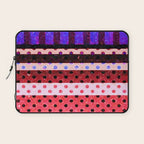 Colors Abstract Geometric Vector Art Laptop Sleeve Gallery Image 1