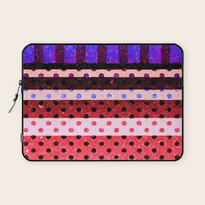 Colors Abstract Geometric Vector Art Laptop Sleeve Gallery Image 1