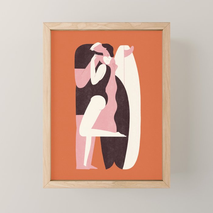 Let me be your ocean Mini Art Print Gallery Image 1