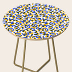 Abstract colorful doodle art pattern Side Table Gallery Image 2
