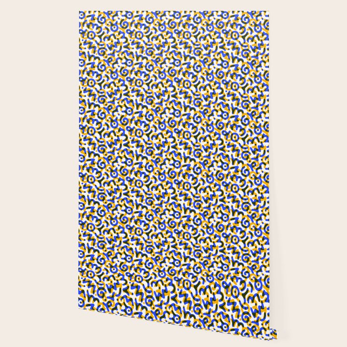 Abstract colorful doodle art pattern Wallpaper Gallery Image 2