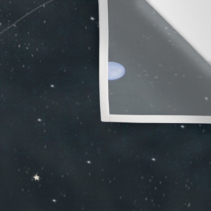 Space waves Wall Tapestry Gallery Image 3