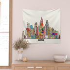 Austin texas Wall Tapestry Gallery Image 2