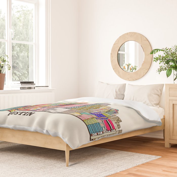 Austin texas Duvet Cover Gallery Image 2
