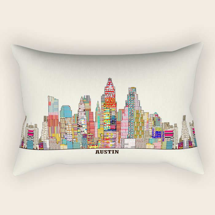 Austin texas Rectangular Pillow Gallery Image 2