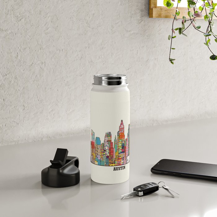 Austin texas Water Bottle Gallery Image 5