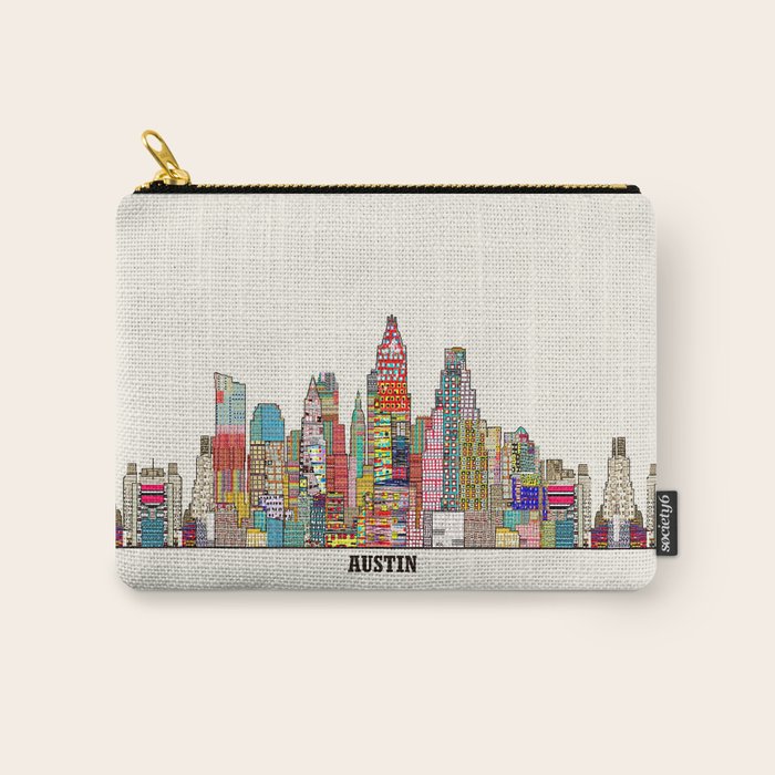 Austin texas Carry All Pouch Gallery Image 1