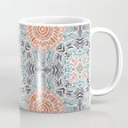 Modern brushstroke mosaic Coffee Mug Gallery Image 1