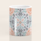 Modern brushstroke mosaic Coffee Mug Gallery Image 4