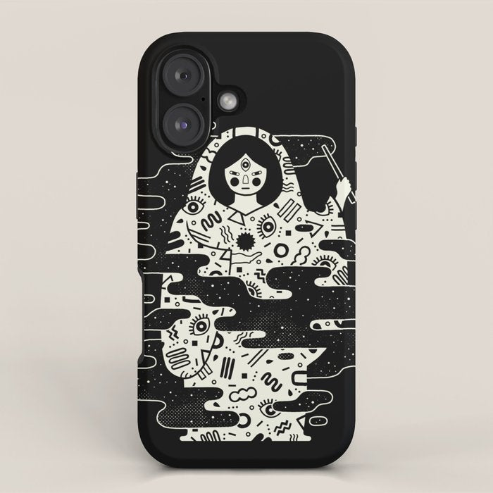 The Magician: Black Magic iPhone Case Gallery Image 1